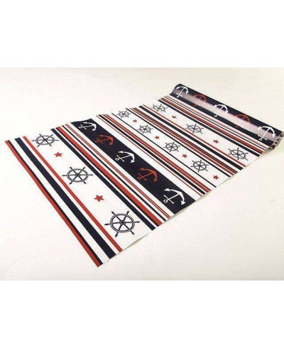 Papel de Parede Bebê Marinheiro Azul e Vermelho Papel de Parede Bebê Marinheiro Azul e Vermelho