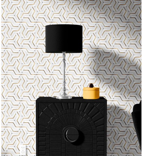 Papel de Parede 3D Curvas...