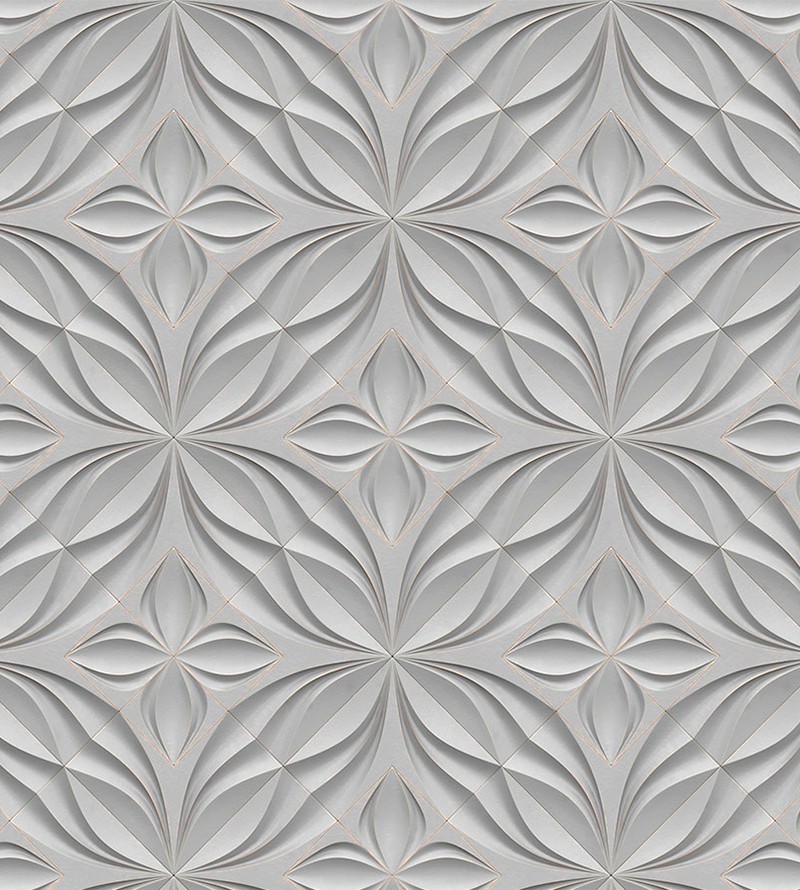 Papel de Parede Adesivo Efeito Gesso 3D Folha