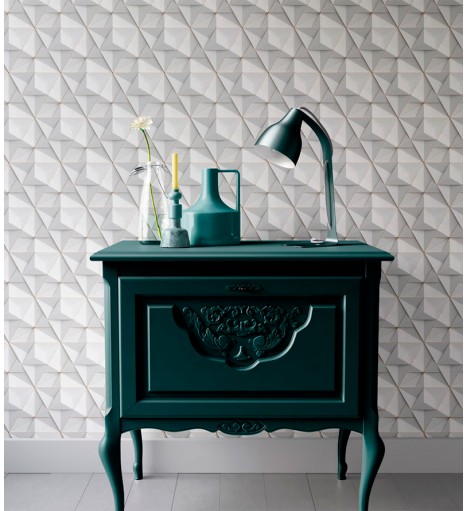 Papel Parede 3D Ondas...