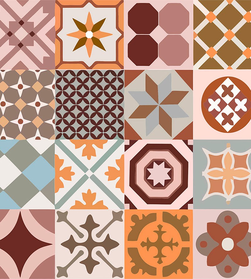 Papel De Parede Para Cozinha Azulejo Português