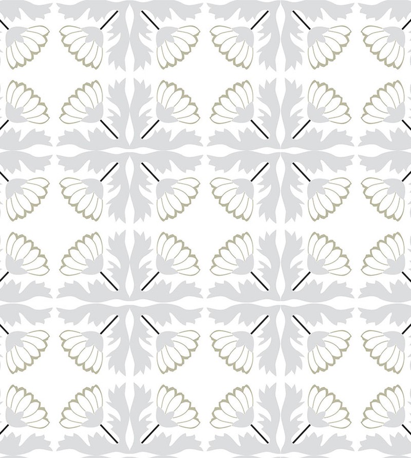 Papel De Parede Azulejo Português Branco