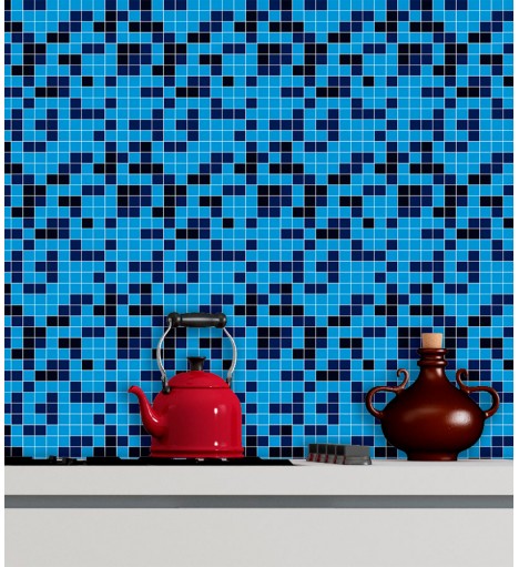 Papel de Parede Pastilha Em...