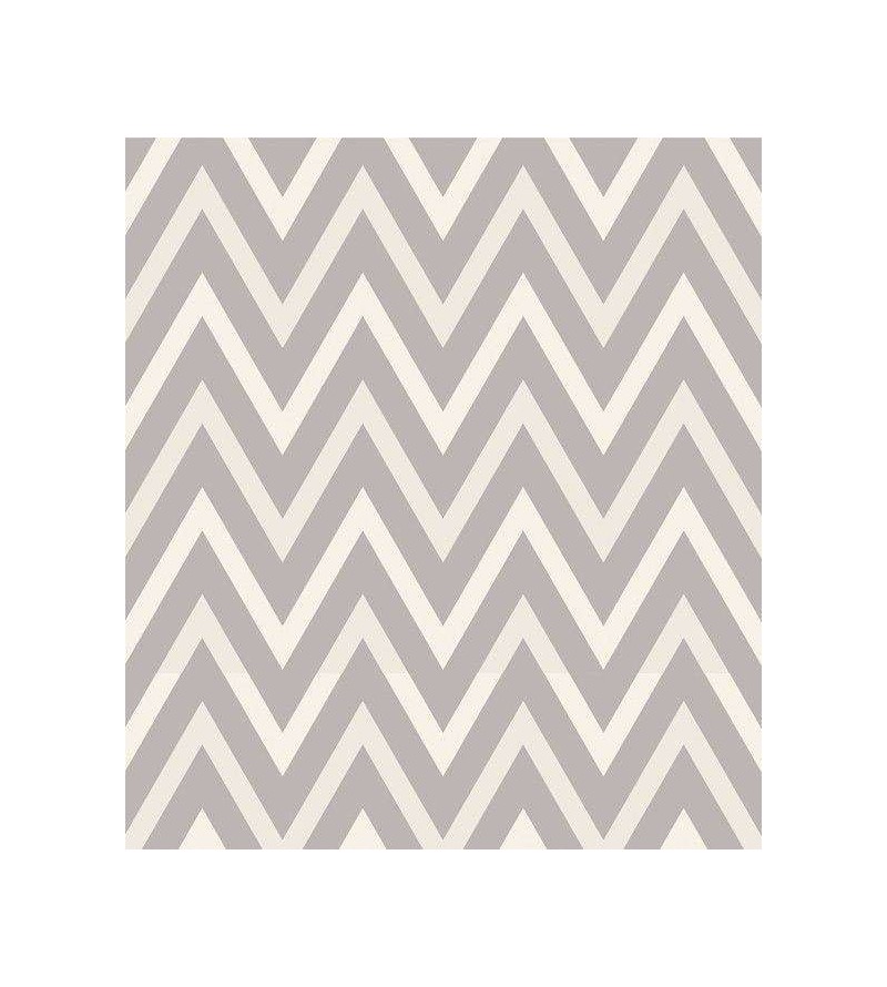 Papel de parede em tons cinza e creme - Geométrico 46