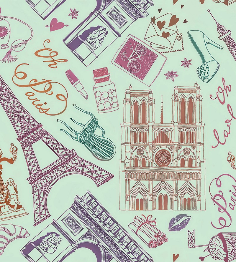 Papel De Parede Pontos Turísticos Países Verde