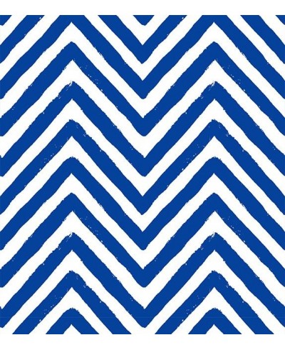 Papel de parede chevron em zigue zague azul imita tinta - Chevron 02 Papel de parede chevron em zigue zague azul imita tinta - Chevron 02