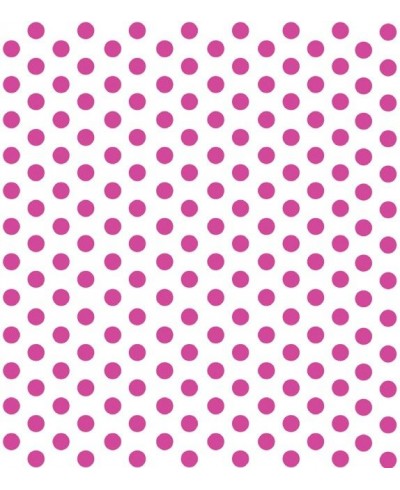 Papel de parede poá em tons rosa e branco Papel de parede poá em tons rosa e branco