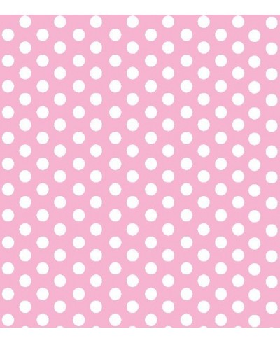 Papel de parede poá em tons rosa e branco - Poá 120 Papel de parede poá em tons rosa e branco - Poá 120