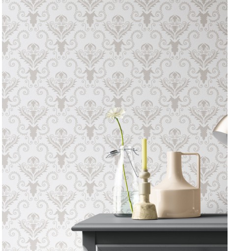 Papel De Parede Arabesco...