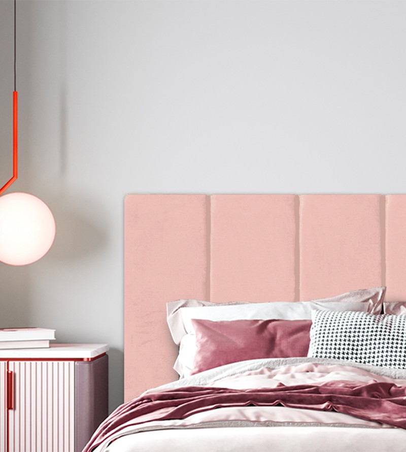 Cabeceira Retangular Modular Unitária com...