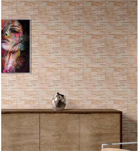 Papel de Parede 3D Pedras...