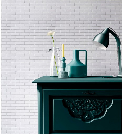 Papel de Parede 3D Tijolo...