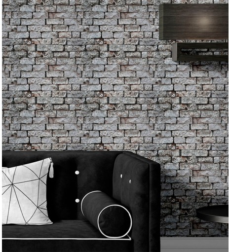 Papel de Parede 3D Pedra...