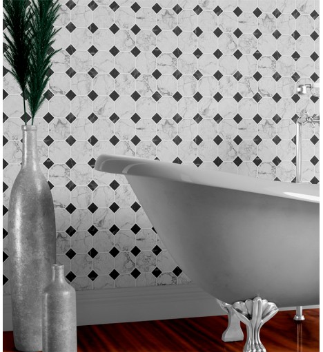 Papel de Parede Mosaico de...