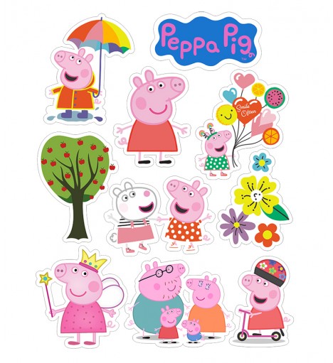 Sticker Peppa Pig Infantis...