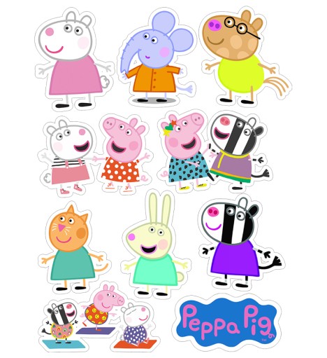 Sticker Amigos da Peppa Pig...