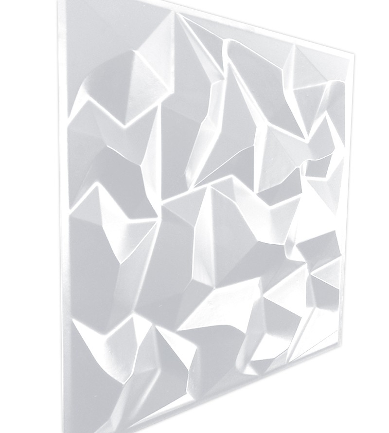 Placa Decorativa de Parede 3D Diamante