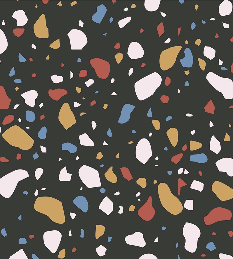 Papel de Parede Granilite Colorido com Fundo...