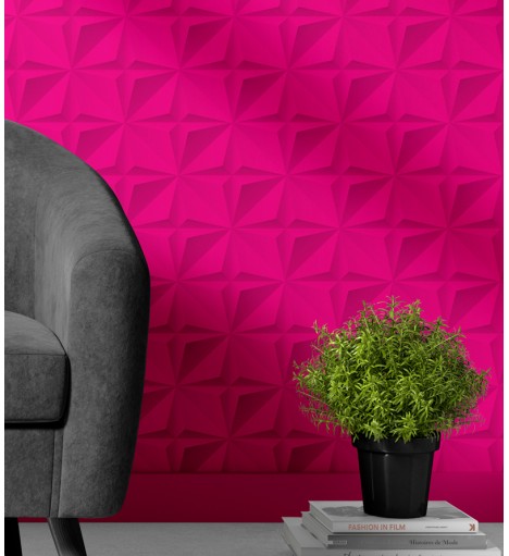 Papel de Parede 3D Pink