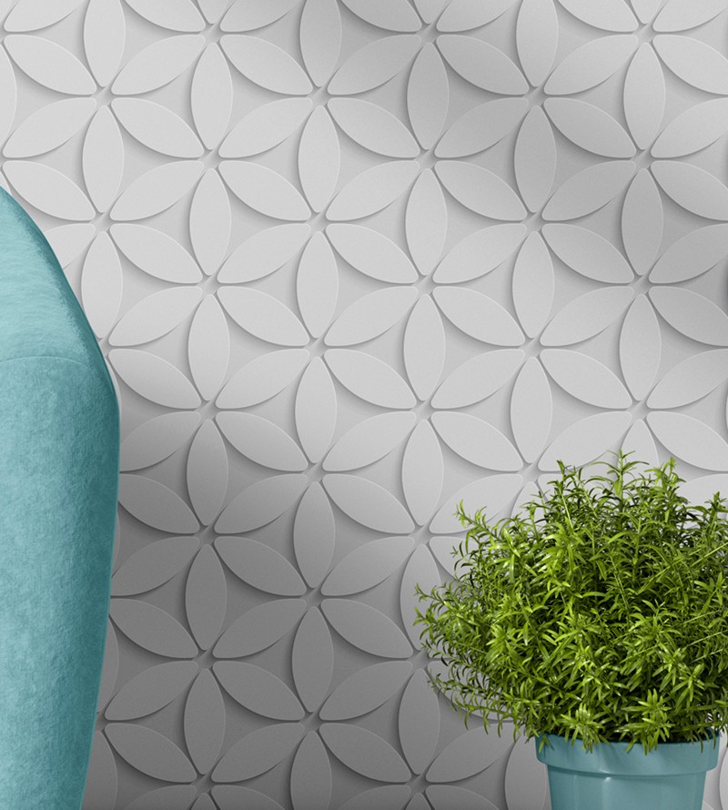 Papel de Parede Pétalas 3D