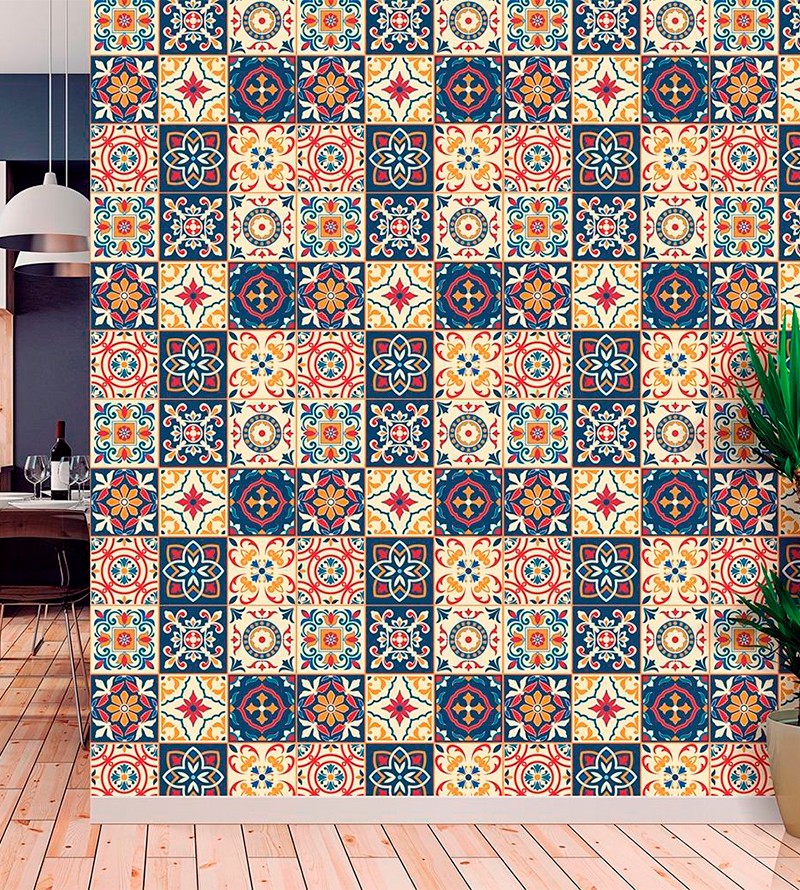 Azulejo Ladrilho Português Arabesco