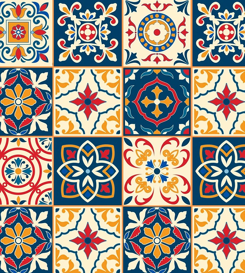 Azulejo Ladrilho Português Arabesco