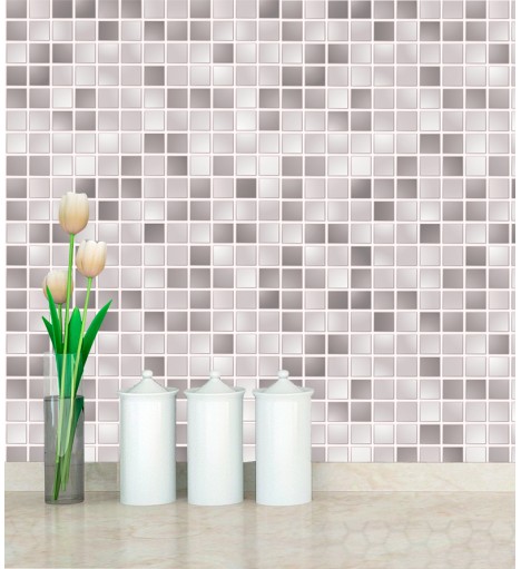 Papel de Parede Pastilha em...