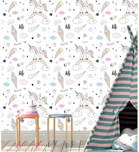 Papel de Parede Infantil...