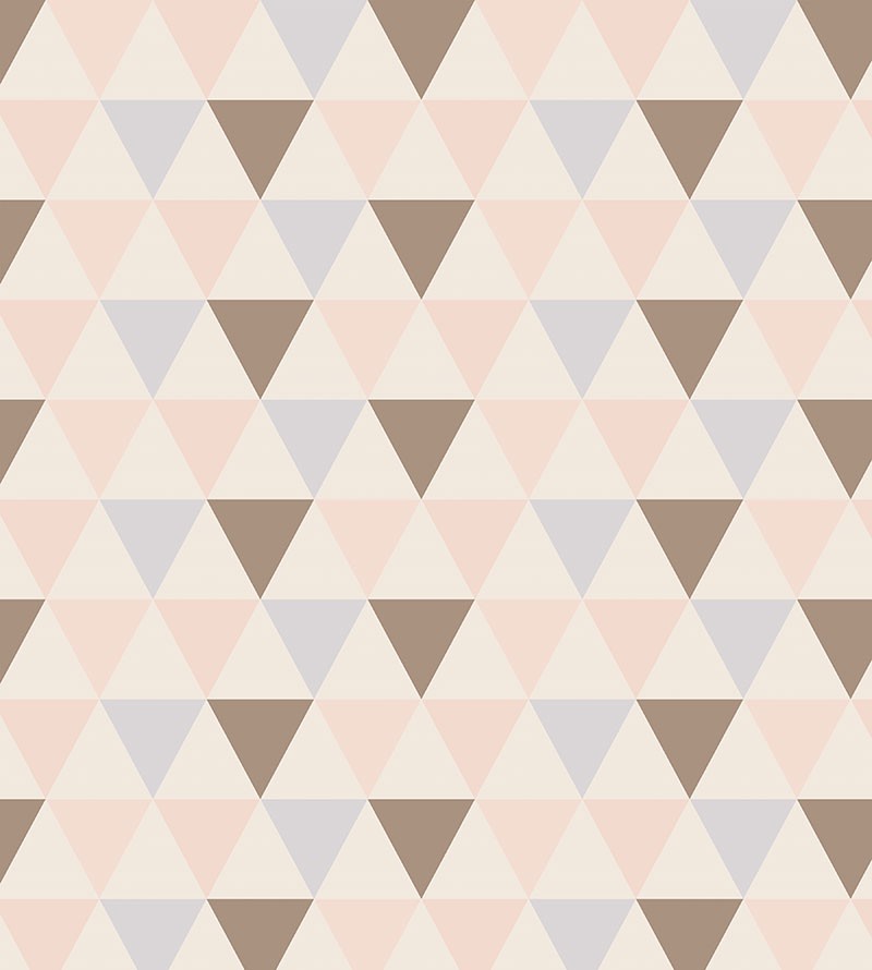Papel de Parede Geométrico Triângulos Coloridos