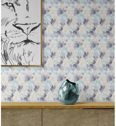 Papel de Parede Geométrico...