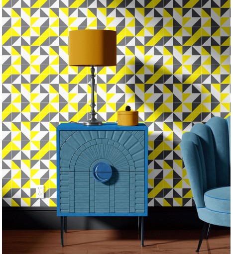 Papel de Parede Geométrico...