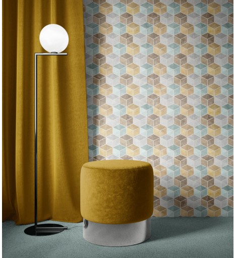 Papel de Parede Geométrico...