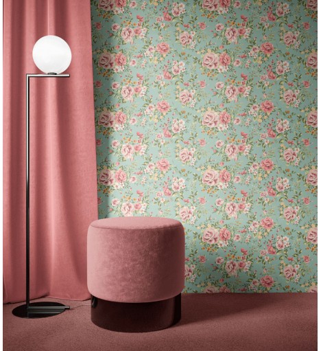 Papel de Parede Floral...