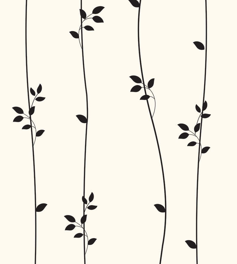 Papel de Parede Floral com Galhos