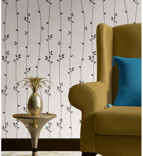 Papel de Parede Floral com...