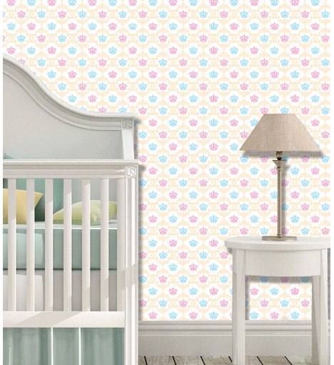 Papel de Parede Coroas...