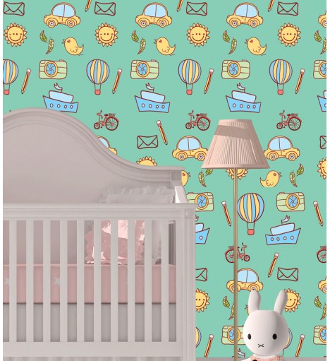 Papel de Parede Infantil...