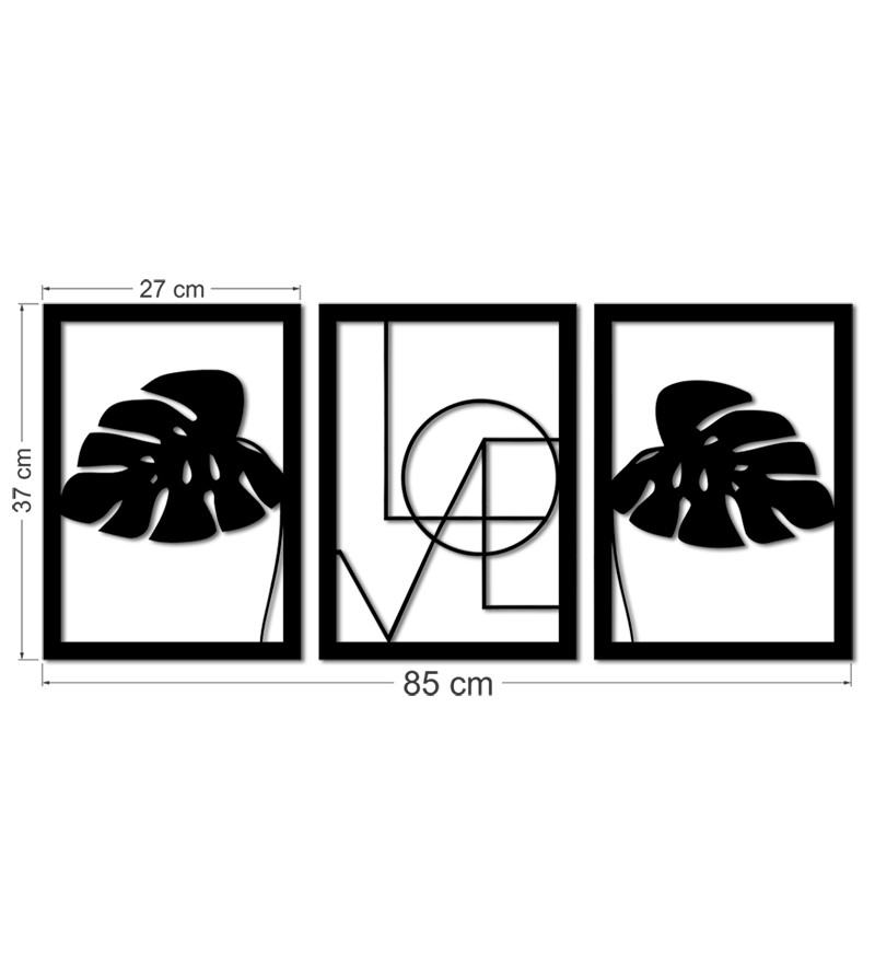 Quadros Decorativos Folhagens Costela de Adão...