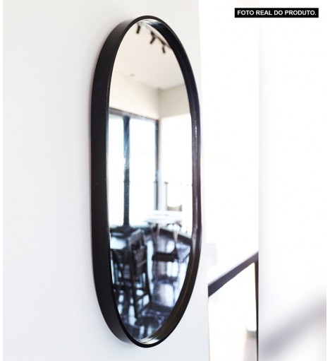 Espelho Oval Madrid com...
