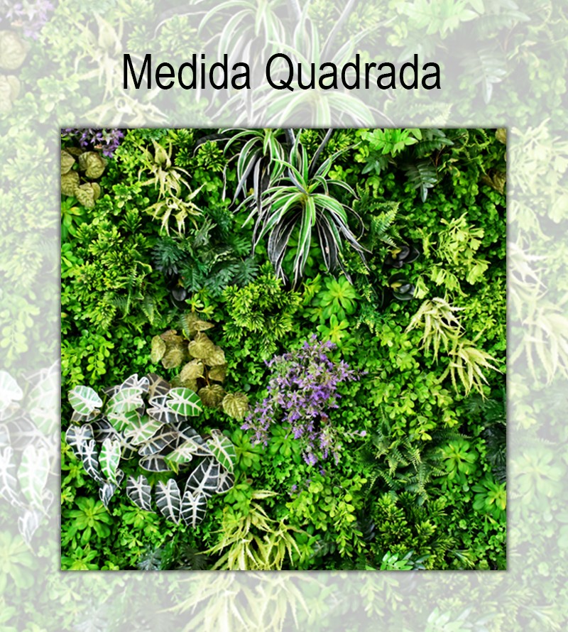 Papel de Parede Foto Mural Folhas Jardim Vertical