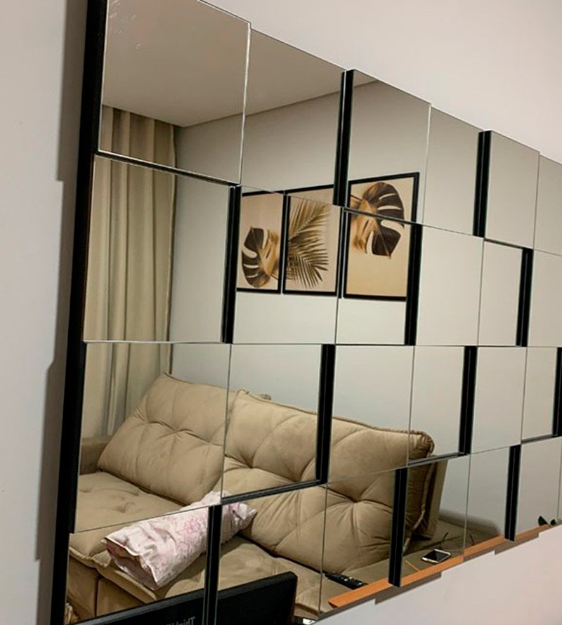 Espelhos de Vidro Decorativo Liverpool com MDF