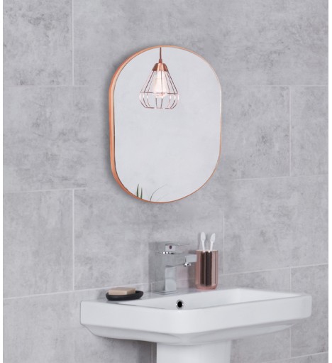 Espelho Oval Londres com...