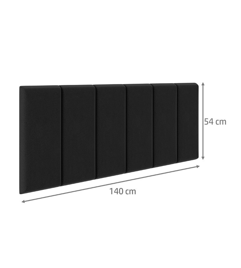 Cabeceira Dubai Suede Estofada para Cama Box de...