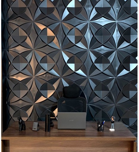 Placa Preta Decorativa...