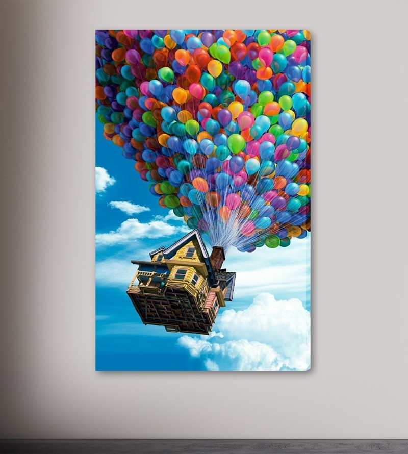 Quadro Decorativo em Tela Up Altas Aventuras...