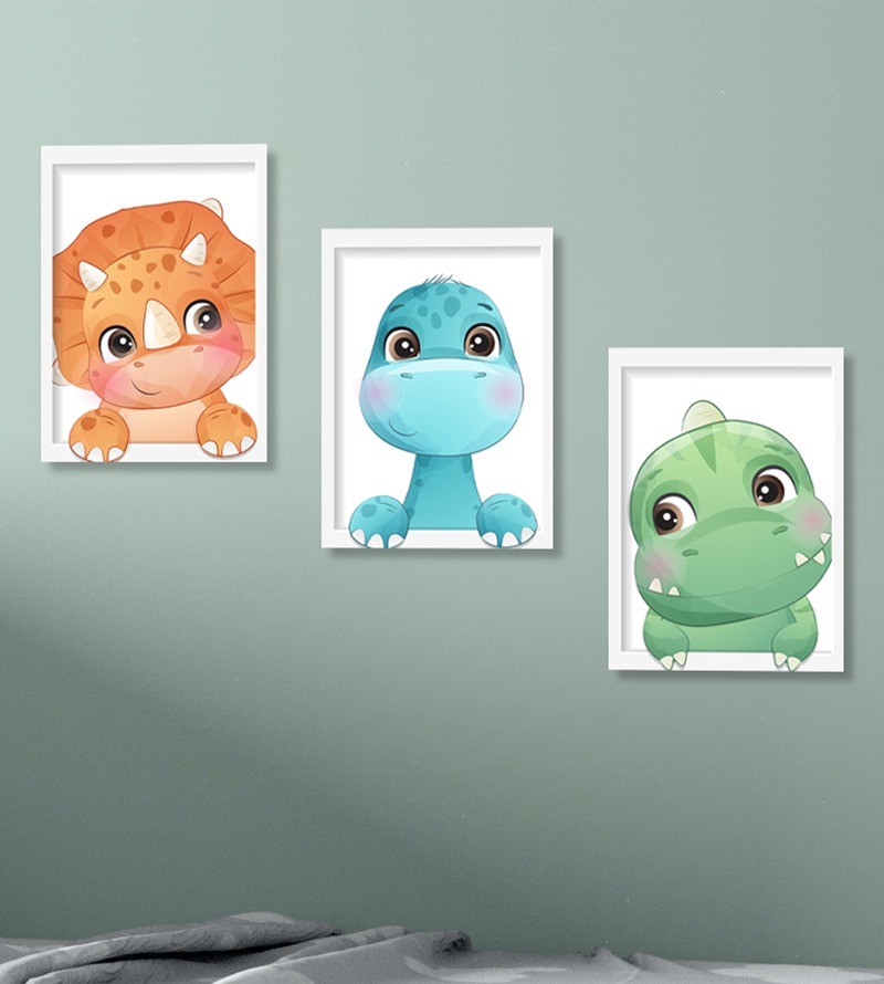 Arte Digital Quadrinhos Dinossauros Baby