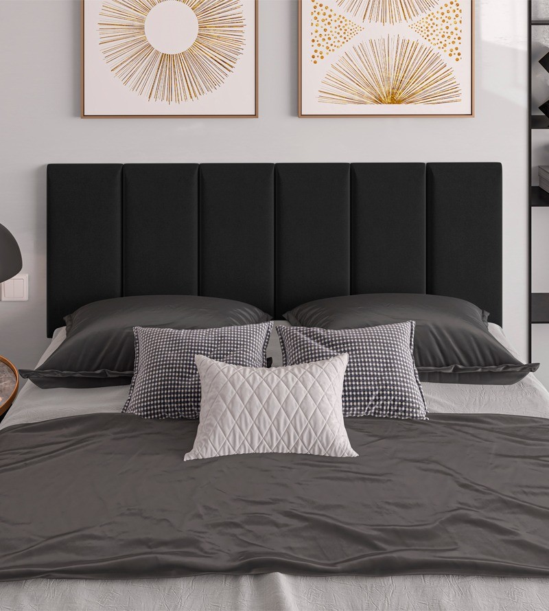 Cabeceira Dubai Suede Estofada para Cama Box...