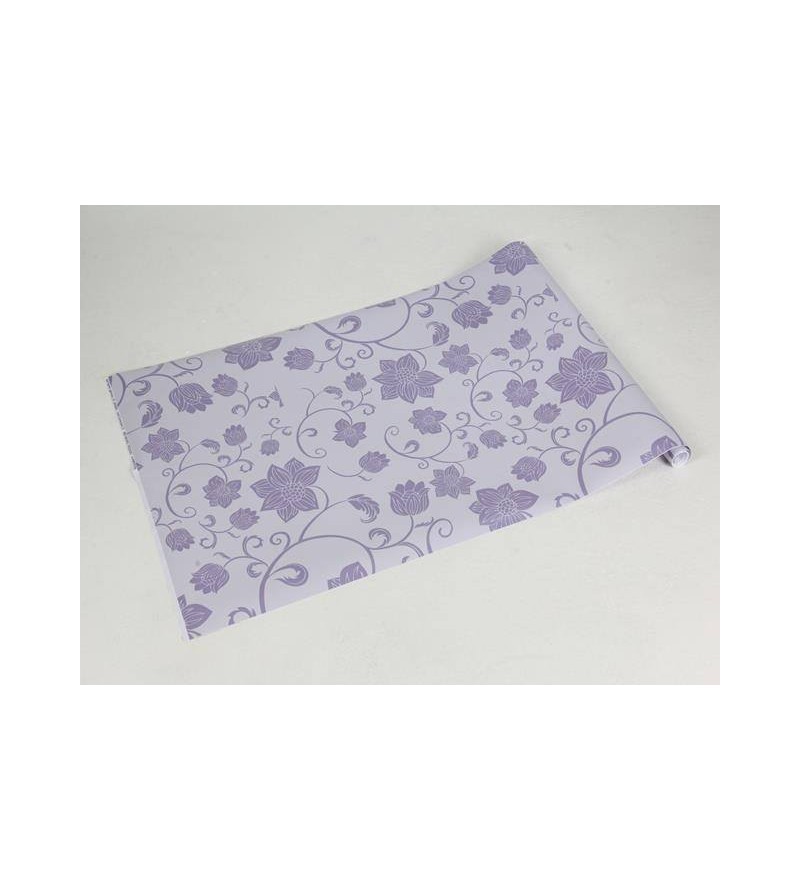 Papel de parede floral nos tons de lilas - Glamour 07
