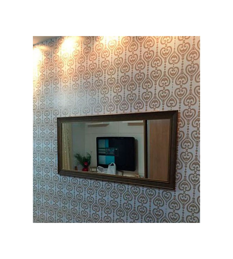 Papel de parede em tons bege e branco