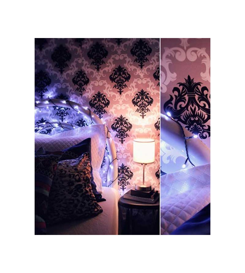 Papel de parede com fundo cinza e detalhes em branco e preto